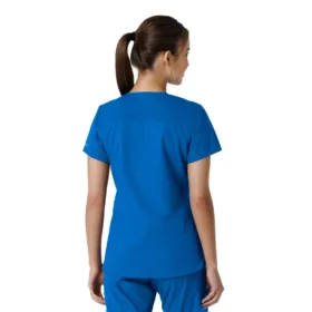 Force Essentials Damen-Kitteloberteil mit V-Ausschnitt und Strick-Einsätzen