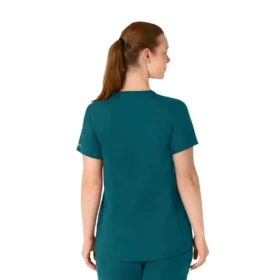 Force Essentials Henley-Umstands-OP-Oberteil für Damen
