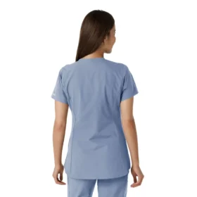 Force Essentials Tunika-Oberteil für Damen mit U-Ausschnitt und Strick-Einsätzen