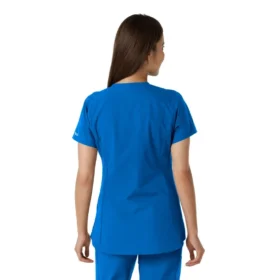 Force Essentials Tunika-Oberteil für Damen mit U-Ausschnitt und Strick-Einsätzen
