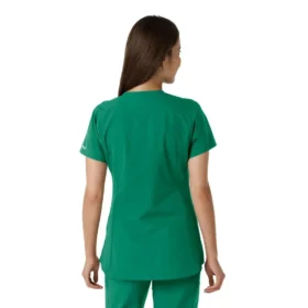 Force Essentials Tunika-Oberteil für Damen mit U-Ausschnitt und Strick-Einsätzen