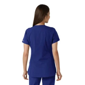 Force Essentials Tunika-Oberteil für Damen mit U-Ausschnitt und Strick-Einsätzen