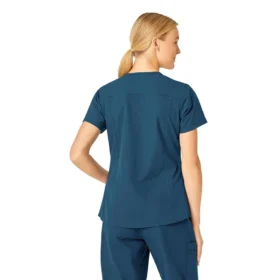 Force Essentials V-Ausschnitt-Kitteloberteil für Damen