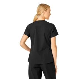 Force Essentials V-Ausschnitt-Kitteloberteil für Damen