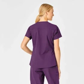 Force Essentials V-Ausschnitt-Kitteloberteil für Damen