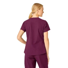 Force Essentials V-Ausschnitt-Kitteloberteil für Damen