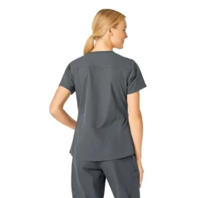 Force Essentials V-Ausschnitt-Kitteloberteil für Damen