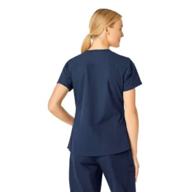 Force Essentials V-Ausschnitt-Kitteloberteil für Damen