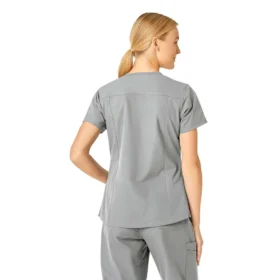 Force Essentials V-Ausschnitt-Kitteloberteil für Damen