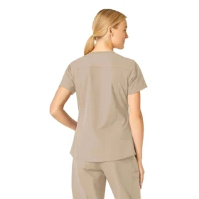Force Essentials V-Ausschnitt-Kitteloberteil für Damen