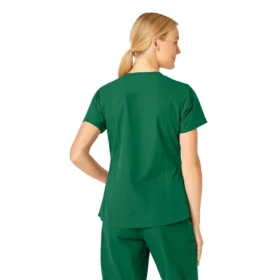 Force Essentials V-Ausschnitt-Kitteloberteil für Damen