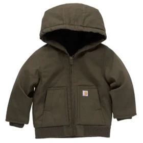 Gefütterte Active-Jacke mit Kapuze für Jungen (Baby/Kleinkind)