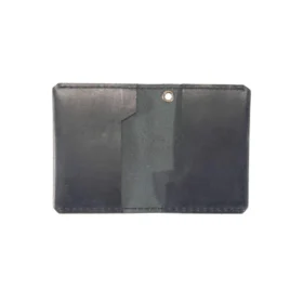 Handgefertigte Lederbrieftasche im Bifold-Stil