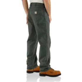 Herren-Canvas-Hose „Fr“ mit lockerer Passform und geradem Bein – flammhemmende Hose