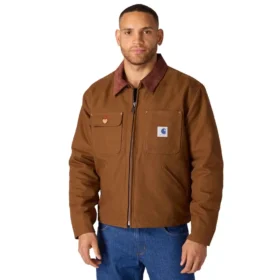 Herren-Chore Coat aus Entenstoff mit Sherpa-Futter aus der „Crafted Series“