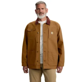 Herren-Chore Coat „Rugged Flex“ aus Stretch-Baumwoll-Duck mit lockerer Passform