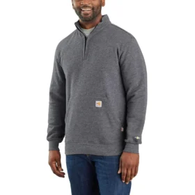 Herren-FR-Force-Marquette-Sweatshirt mit Viertelreißverschluss – Flammhemmende Sweatshirts