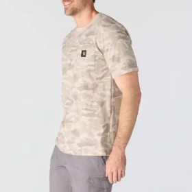 Herren-Hemd „Irvine“ in lockerer Passform mit Camouflage-Muster
