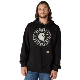 Herren-Hoodie „Marquette Detroit“ mit Grafik