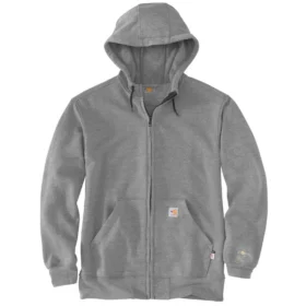 Herren-Kapuzenpullover „Marquette Fr Force“ mit durchgehendem Reißverschluss – flammhemmende Hoodies