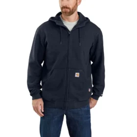Herren-Kapuzenpullover „Marquette Fr Force“ mit durchgehendem Reißverschluss – flammhemmende Hoodies