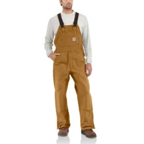 Herren-Latzhose aus Duck-Stoff in lockerer Passform – flammhemmende Latzhose