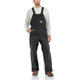 Herren-Latzhose aus Duck-Stoff in lockerer Passform – flammhemmende Latzhose