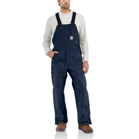Herren-Latzhose aus Duck-Stoff in lockerer Passform – flammhemmende Latzhose