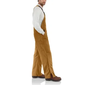 Herren-Latzhose aus Duck-Stoff in lockerer Passform – flammhemmende Latzhose