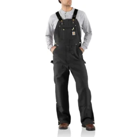 Herren-Latzhose aus Firm Duck-Stoff in lockerer Passform