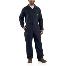 Herren-Overalls aus Twill in lockerer Passform – flammhemmende Overalls