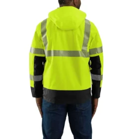 Herren-Regenjacke „Portsmouth“ der Klasse 3 mit hoher Sichtbarkeit: Storm Defender Jacke