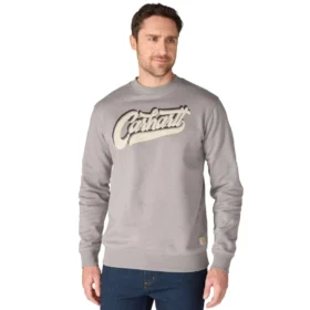 Herren-Sweatshirts „Sawyer Graphic Script“ mit Rundhalsausschnitt