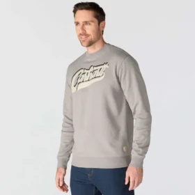 Herren-Sweatshirts „Sawyer Graphic Script“ mit Rundhalsausschnitt