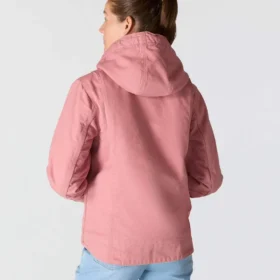 Ikonische „Sierra Washed Duck“-Jacke für Damen mit Sherpa-Futter