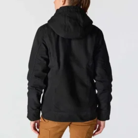 Ikonische „Sierra Washed Duck“-Jacke für Damen mit Sherpa-Futter