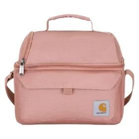 Isolierte 12-Dosen-Kühltasche mit zwei Fächern