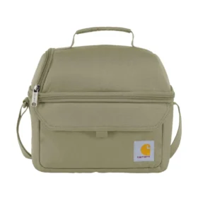 Isolierte 12-Dosen-Kühltasche mit zwei Fächern