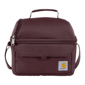 Isolierte 12-Dosen-Kühltasche mit zwei Fächern