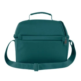 Isolierte 12-Dosen-Kühltasche mit zwei Fächern