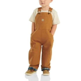 Kinder-Latzhose aus Canvas mit Flanellfutter (Baby/Kleinkind)