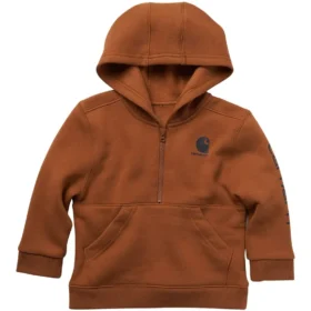 Langärmlige Armlinge mit halbem Reißverschluss für Jungen (Baby/Kleinkind)