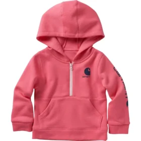 Langärmlige Armlinge mit halbem Reißverschluss für Mädchen (Baby/Kleinkind)
