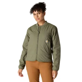 Leichte, mit Sherpa gefütterte, isolierte und wasserabweisende Damenjacke „Rockford“ – Rain Defender Jacke