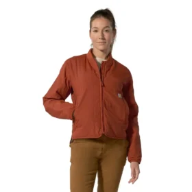 Leichte, mit Sherpa gefütterte, isolierte und wasserabweisende Damenjacke „Rockford“ – Rain Defender Jacke