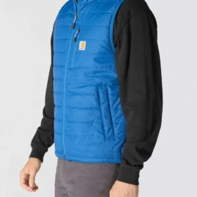Leichte, wasserabweisende, isolierte Herrenweste „Gilliam“ – „Rain Defender“-Westen