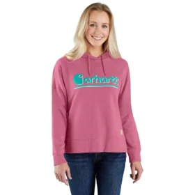 Leichter, locker sitzender Damen-Hoodie mit Grafikprint aus Tencel