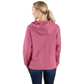 Leichter, locker sitzender Damen-Hoodie mit Grafikprint aus Tencel