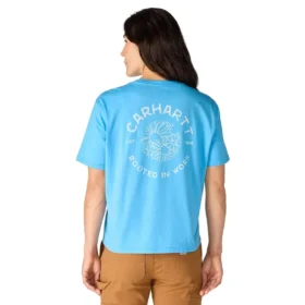 Leichtes Damen-Hemd aus Tencel mit lockerem Schnitt und Blumenprint