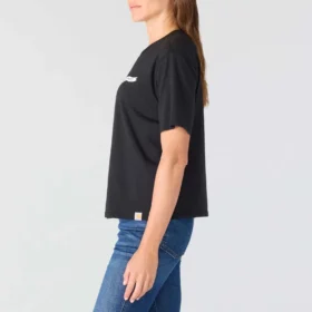 Leichtes Tencel-Hemd für Damen mit Pennant-Flag-Motiv